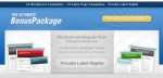 The Ultimate Bonus Package PLR Template