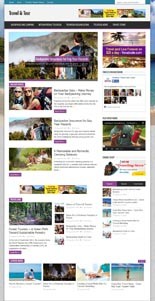 Tour Travel Blog Personal Use Template