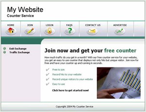 My Counter Service Green Personal Use Template
