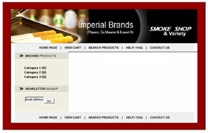 My Smoke Shop Black Personal Use Template