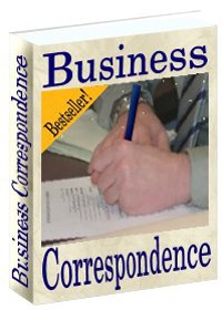 Business Correspondence PLR Ebook