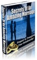 Secrets Of An Amazing Marriage MRR Ebook 