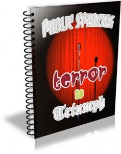 Public Speaking Terror To Triumph Plr Ebook