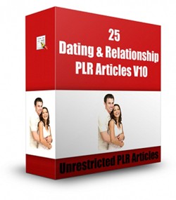 Dating Relationship Plr Articles V10 PLR Article