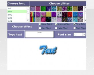 Glitter Text Generator Script Resale Rights Script