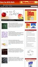 Have Fun With Math Niche Blog Personal Use Template With Video