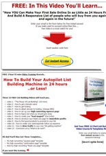 Squeeze Page Supremacy Personal Use Template With Video